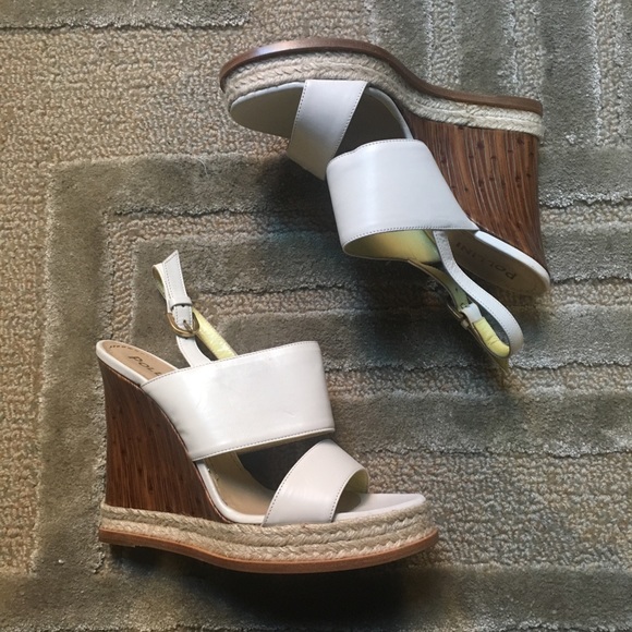 Pollini Shoes - POLLINI - Bamboo Strappy Platform Leather sandal